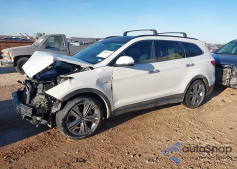 2016 Hyundai Santa Fe Limited из США, поврежденный, VIN KM8SRDHF2GU137373